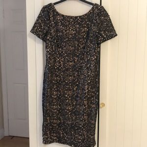 Aidan Mattox sequin dress